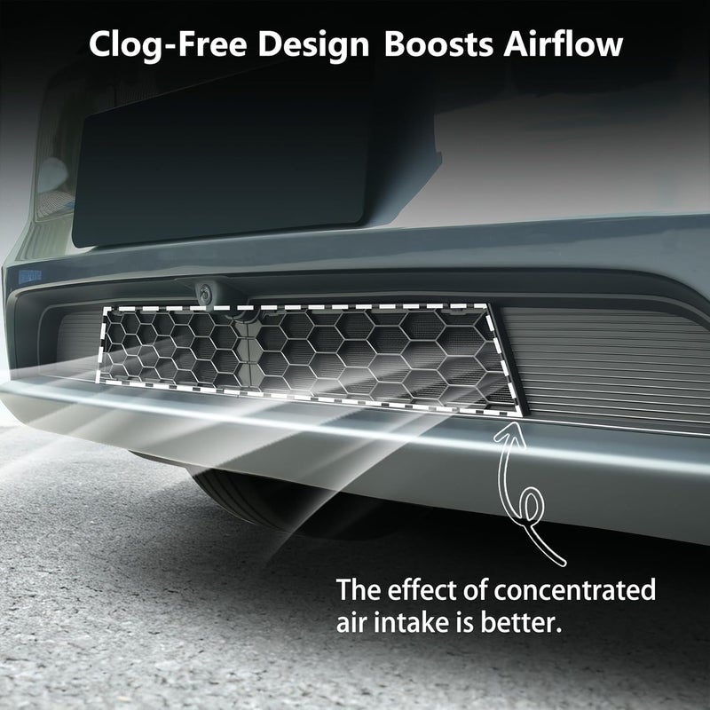 Arcoche Front Grill for Tesla Model Y 2025 2026 Juniper Mesh Grille Grid Inserts Air Inlet Vent Grille Cover Replacement With Insect Protection Accessories - Image 3